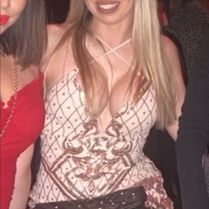 Embellished Corset Dress